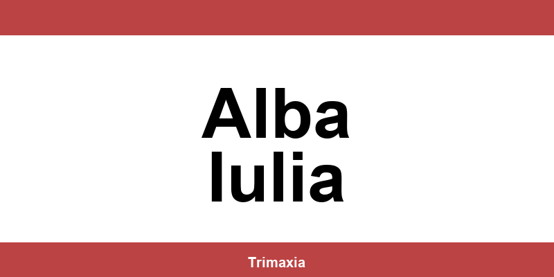 Informații de contact ale depozitului Sameday în Alba Iulia