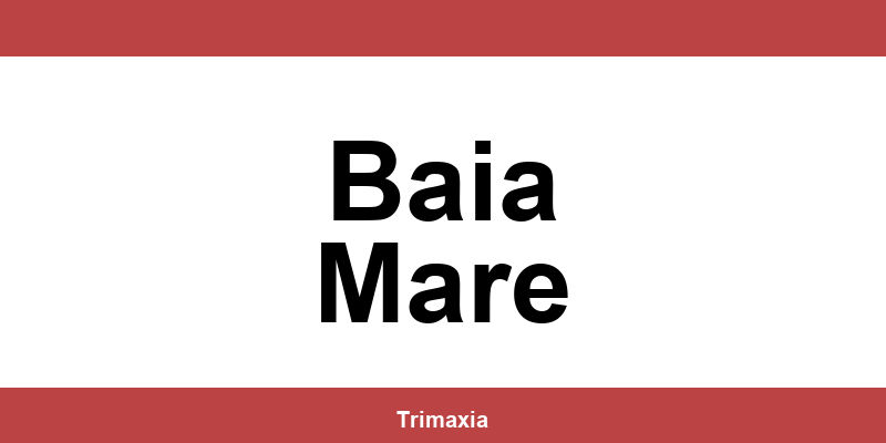 Informații de contact ale depozitului Sameday în Baia Mare