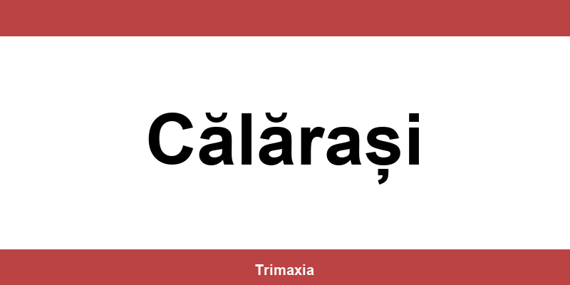 Informații de contact ale depozitului Sameday în Călărași