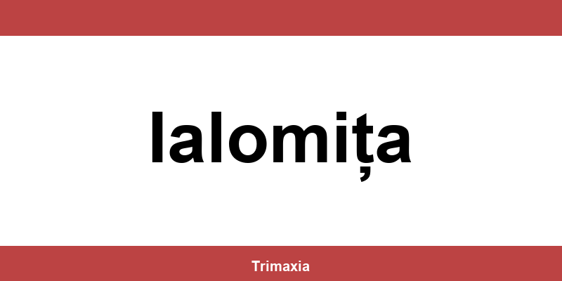 Informații de contact ale depozitului Sameday în Ialomița