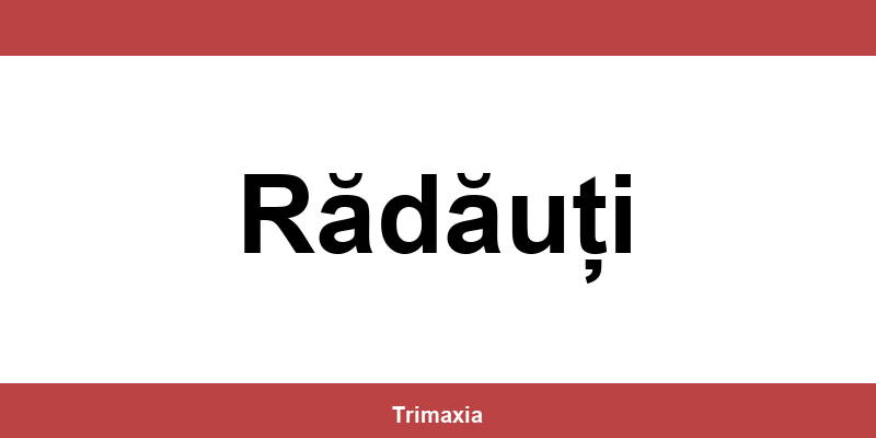 Informații de contact ale depozitului Sameday în Rădăuți