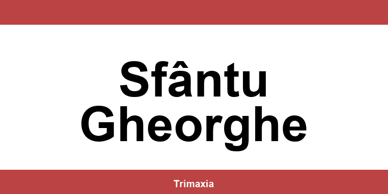 Informații de contact ale depozitului Sameday în Sfântu Gheorghe