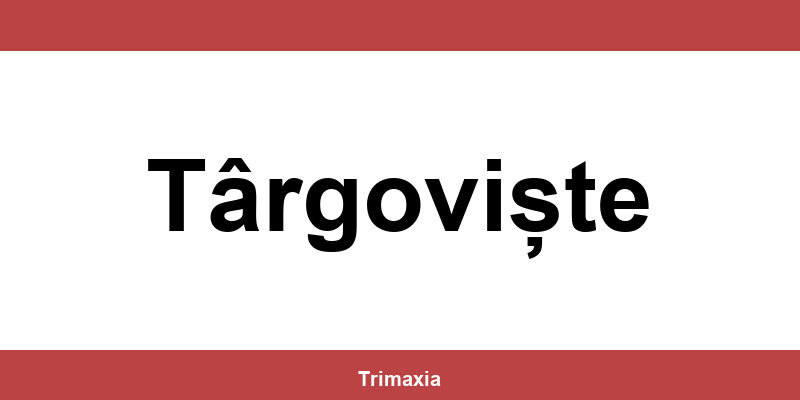 Informații de contact ale depozitului Sameday în Târgoviște